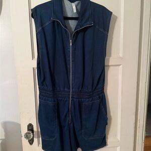 Fabletics Women's Navy Jumpsuit